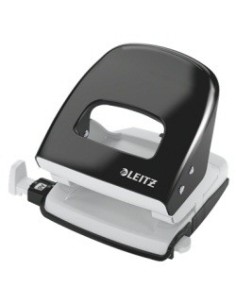 Leitz 50080395 perforatore e accessori 30 fogli Nero, Bianco