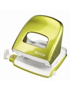 Leitz NeXXt Series Metal Office Hole Punch perforatore e accessori 30 fogli Verde, Metallico