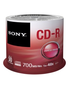 Sony CDR SPINDLE 50PK 700 MB 50 pz