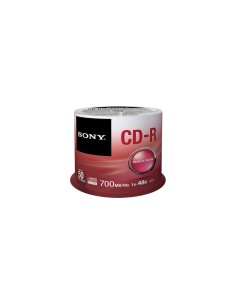 Sony CDR SPINDLE 50PK 700 MB 50 pz 2
