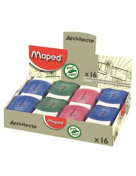Maped Architecte gomma per cancellare Bianco 16 pz