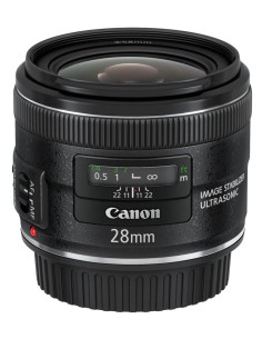 Canon EF 28mm f 2.8 IS USM SLR Obiettivo ampio Nero
