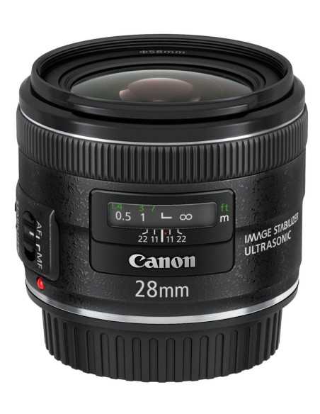 Canon EF 28mm f 2.8 IS USM SLR Obiettivo ampio Nero