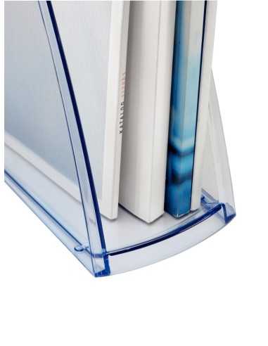 Leitz 52010005 scatola per la conservazione di documenti Polistirolo Blu, Traslucido