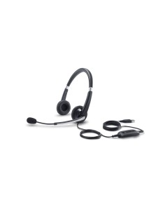 DELL UC300 Auricolare Cablato A Padiglione Ufficio Nero