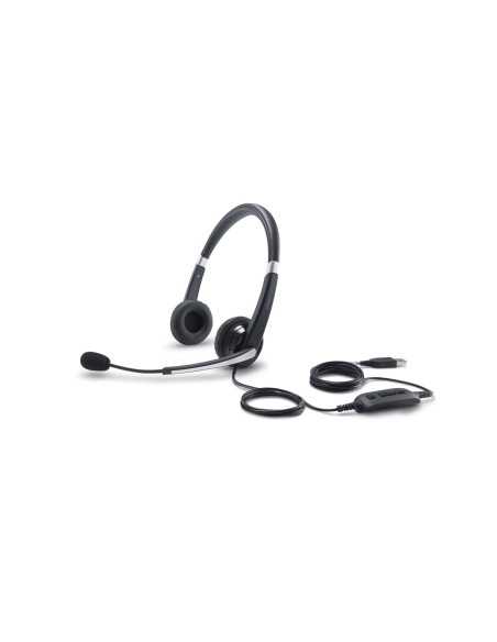 DELL UC300 Auricolare Cablato A Padiglione Ufficio Nero