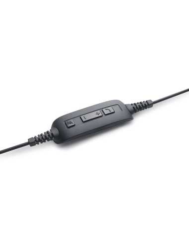 DELL UC300 Auricolare Cablato A Padiglione Ufficio Nero