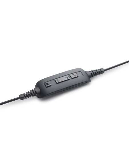 DELL UC300 Auricolare Cablato A Padiglione Ufficio Nero