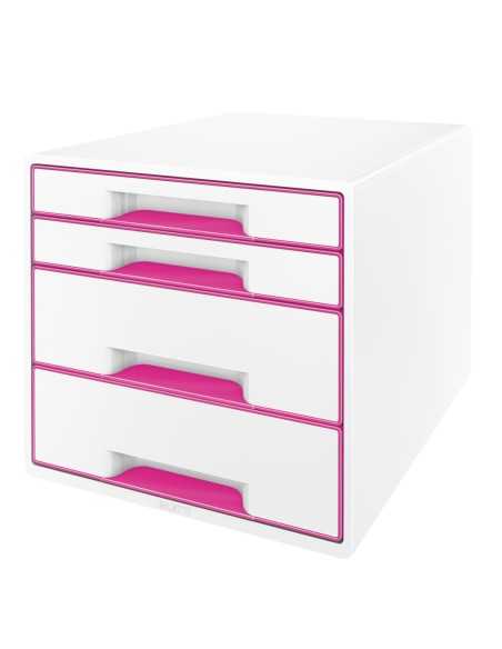 Leitz 52131023 organizzatore per cassetto di scrivania Metallico, Rosa