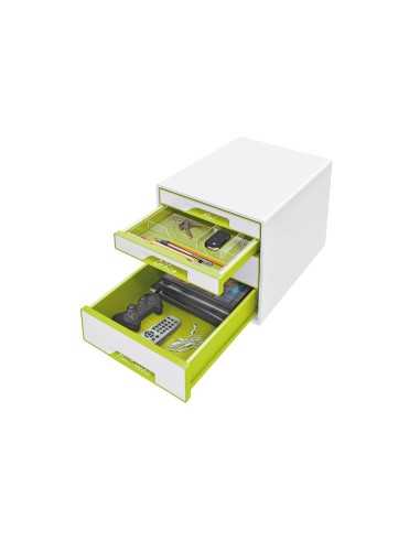 Leitz 52131064 organizzatore per cassetto di scrivania Verde, Metallico