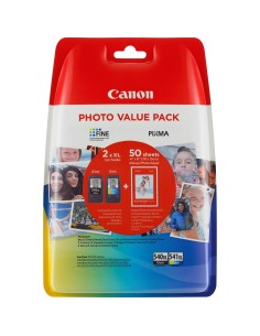 Canon PG-540XL CL541XL cartuccia d'inchiostro 2 pz Originale Resa elevata (XL) Nero, Ciano, Giallo, Magenta
