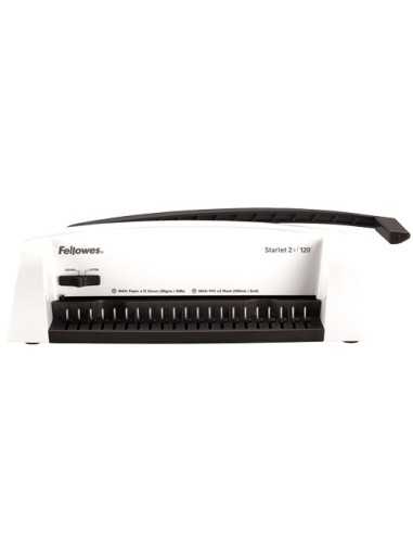 Fellowes Starlet 2+ raccoglitore ad anelli Grigio, Bianco