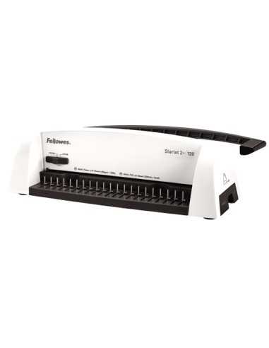 Fellowes Starlet 2+ raccoglitore ad anelli Grigio, Bianco