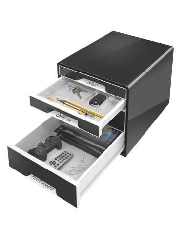 Leitz 52520095 organizzatore per cassetto di scrivania Polistirolo Nero