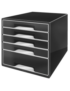 Leitz 52530095 organizzatore per cassetto di scrivania Nero