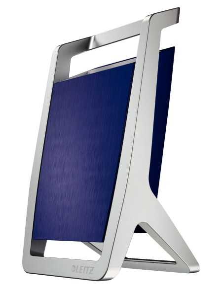 Leitz 52550069 portapenne Metallo, Plastica Blu, Argento