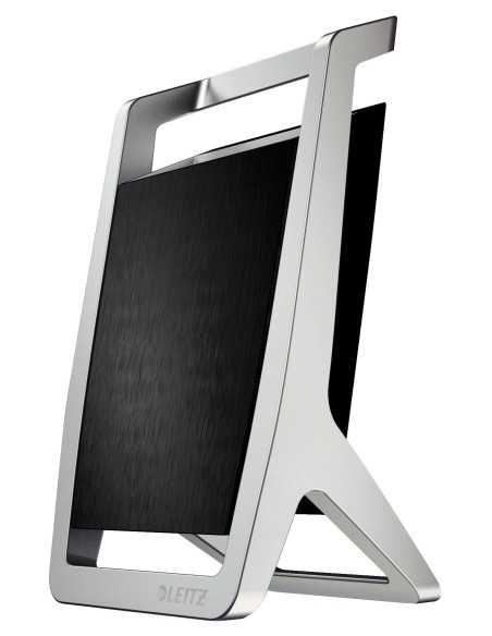 Leitz 52550094 portapenne Metallo, Plastica Nero, Argento