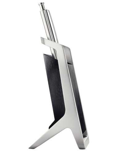 Leitz 52550094 portapenne Metallo, Plastica Nero, Argento