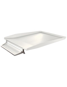 Leitz 52560004 vassoio da scrivania ABS sintetico, Metallo Bianco