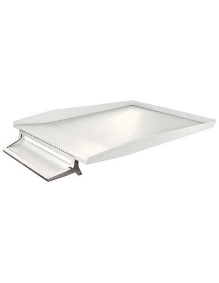 Leitz 52560004 vassoio da scrivania ABS sintetico, Metallo Bianco