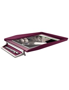 Leitz 52560028 vassoio da scrivania ABS sintetico, Metallo Rosso 2