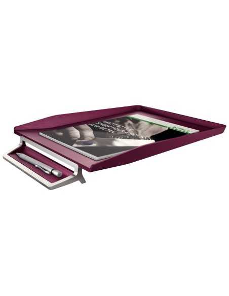 Leitz 52560028 vassoio da scrivania ABS sintetico, Metallo Rosso