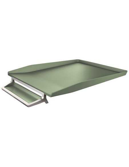 Leitz 52560053 vassoio da scrivania ABS sintetico, Metallo Verde