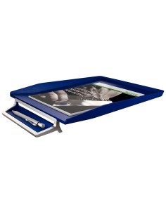 Leitz 52560069 vassoio da scrivania ABS sintetico, Metallo Blu 2