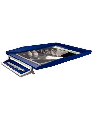 Leitz 52560069 vassoio da scrivania ABS sintetico, Metallo Blu
