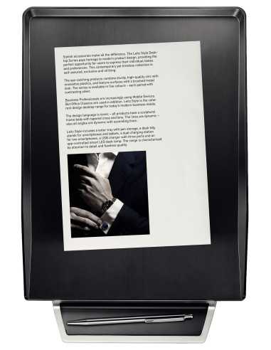 Leitz 52560094 vassoio da scrivania ABS sintetico, Metallo Nero