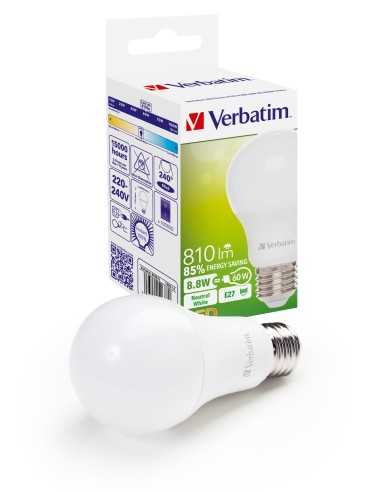 Verbatim Classic A lampada LED 8,8 W E27