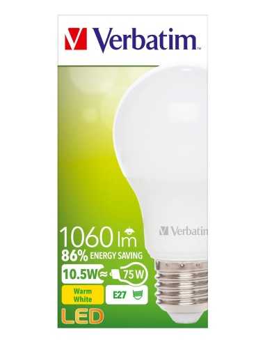 Verbatim Classic A lampada LED 10,5 W E27