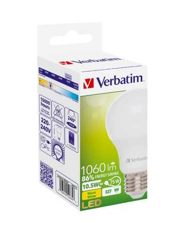 Verbatim Classic A lampada LED 10,5 W E27