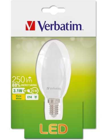 Verbatim Candle lampada LED 3,1 W E14