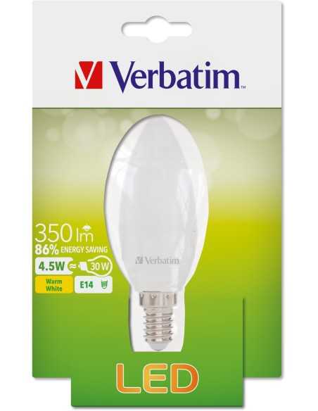 Verbatim Candle lampada LED 4,5 W E14