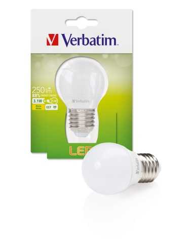 Verbatim Mini Globe lampada LED 3,1 W E27