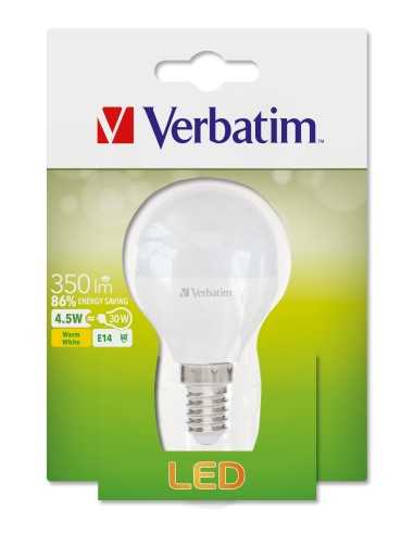Verbatim Mini Globe lampada LED 4,5 W E14