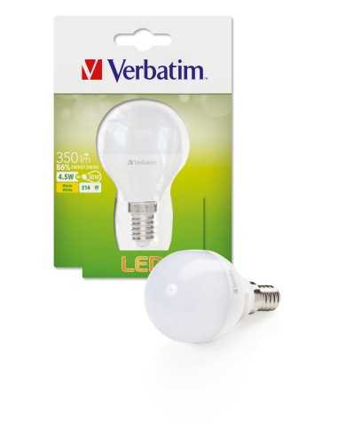 Verbatim Mini Globe lampada LED 4,5 W E14