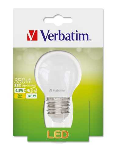 Verbatim Mini Globe lampada LED 4,5 W E27