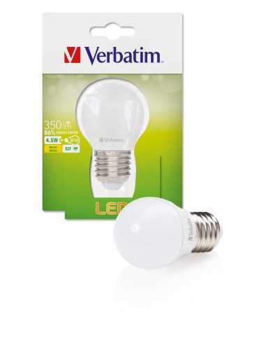Verbatim Mini Globe lampada LED 4,5 W E27