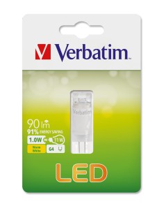 Verbatim 52647 lampada LED 1 W G4 2