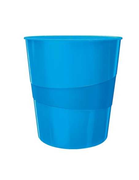 Leitz WOW Waste Bin Polistirolo Blu