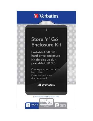 Verbatim Kit involucro USB 3.0 Store 'n' Go 2.5''