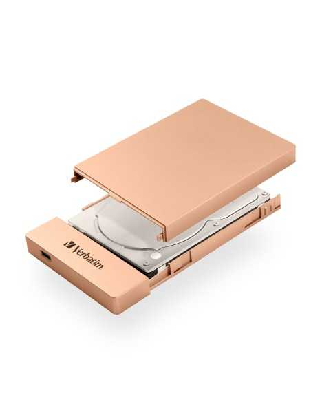 Verbatim Store 'n' Go Box esterno HDD SSD Oro 2.5"
