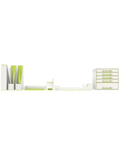 Leitz WOW Polistirolo Verde, Metallico 2