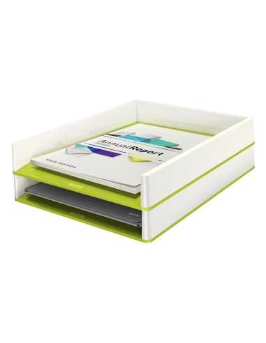 Leitz WOW Polistirolo Verde, Metallico