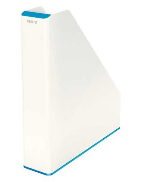 Leitz 53621036 scatola per la conservazione di documenti Poliestere Blu, Bianco