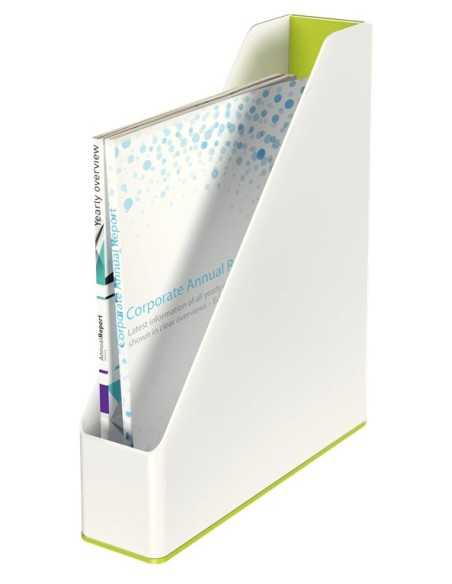 Leitz 53621064 scatola per la conservazione di documenti Polistirolo Verde, Bianco