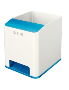Leitz 53631036 portapenne Polistirolo Blu, Bianco