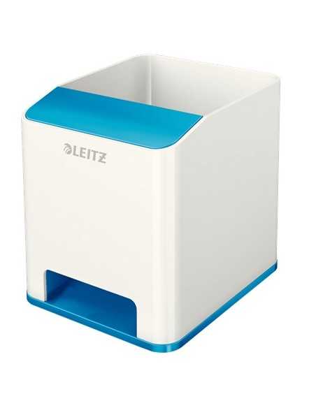 Leitz 53631036 portapenne Polistirolo Blu, Bianco